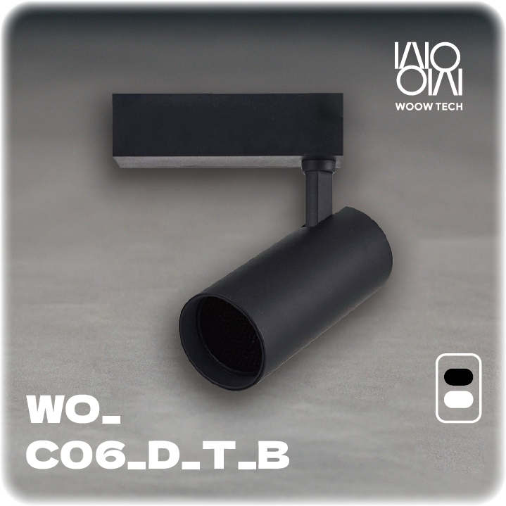 Dimmable CCT Track Light Anti-Glare (black)