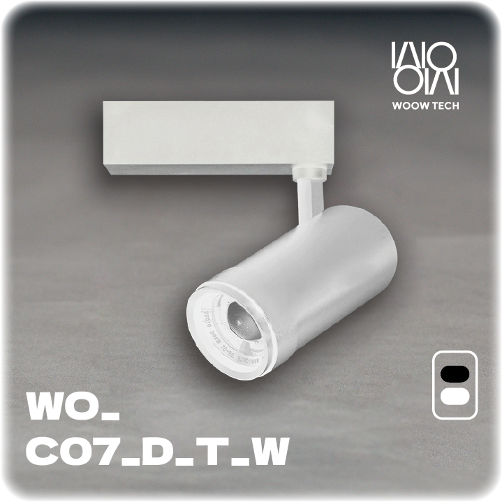 Dimmable CCT Track Light Beam-angle Adjustable (white)