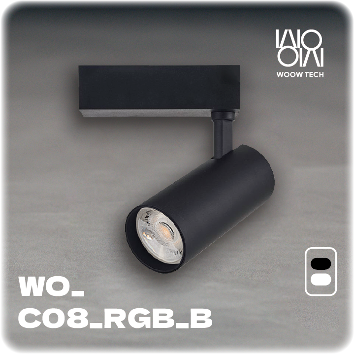 RGBCW Track Light ( black )