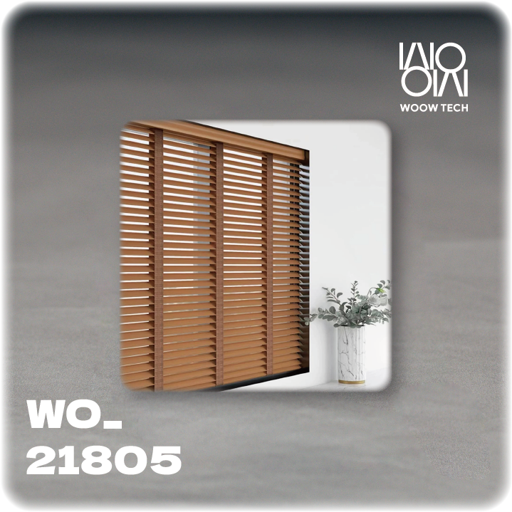 Wooden Louvres Motor with battery (Thread compatible)