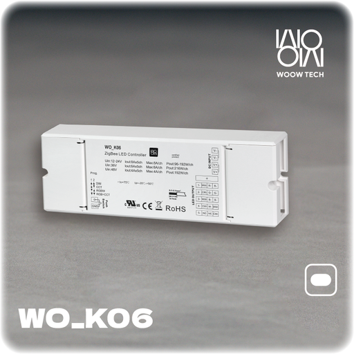 [WO_K06] 智能ZIGBEE四合一燈條調光控制器