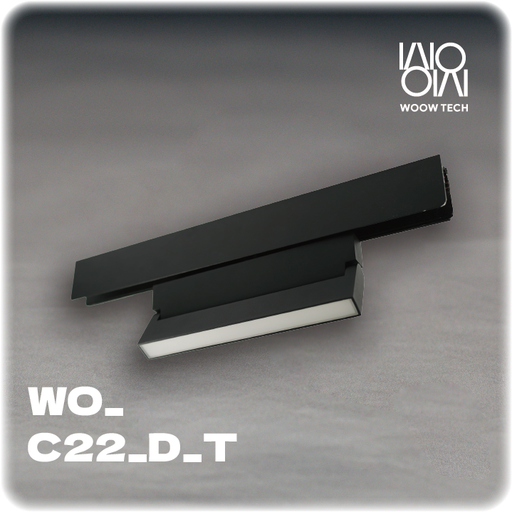 [WO_C22_D_T] 智能ZIGBEE雙色散光折疊磁吸軌道燈(230mm)