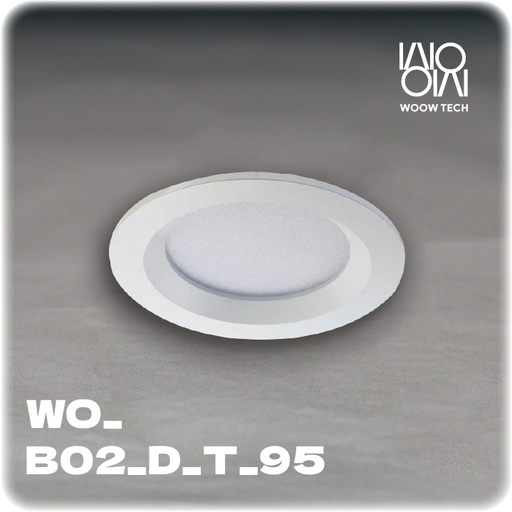 [WO_B02_D_T_95] 智能ZIGBEE雙色調光擴散崁燈(95mm)